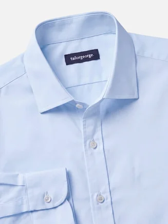 Camisa de popelina fácil de planchar