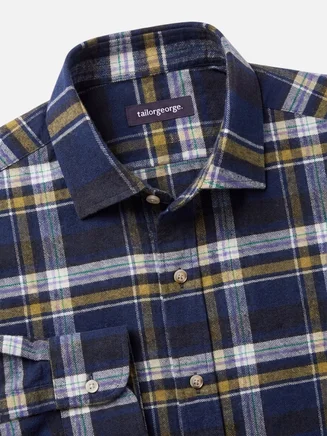 Camisa de lino gruesa