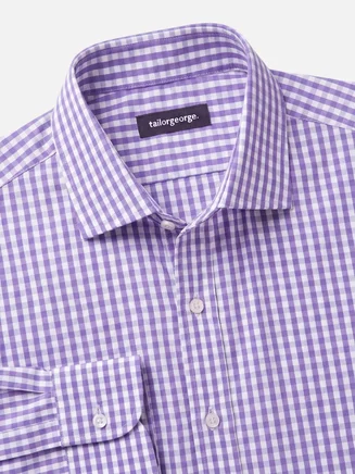 Camisa de popelina fácil de planchar