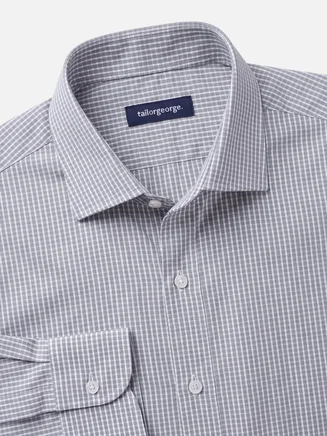 Camisa de popelina fácil de planchar