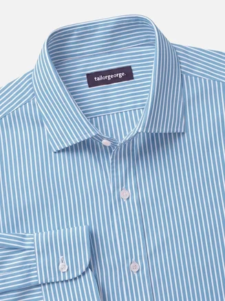 Camisa de popelina fácil de planchar