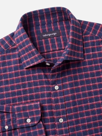 Camisa de franela gruesa