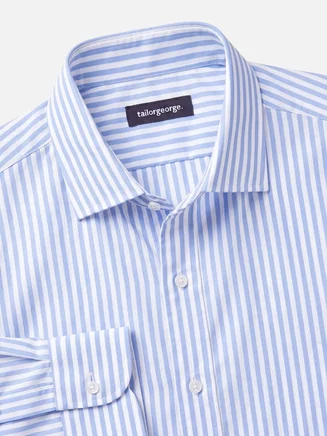 Camisa de popelina fácil de planchar