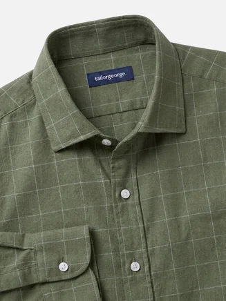 Camisa de franela ligera y suave