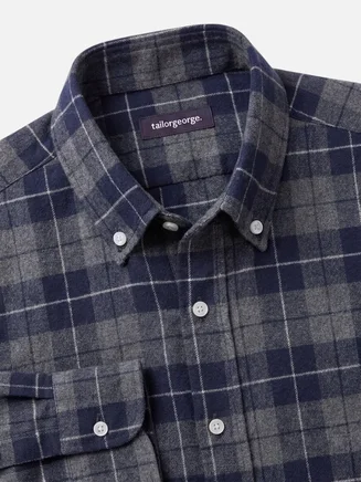 Camisa de franela gruesa
