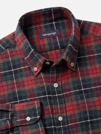 Camisa de franela gruesa