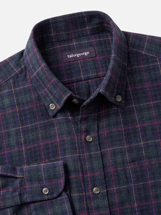 Camisa de franela gruesa