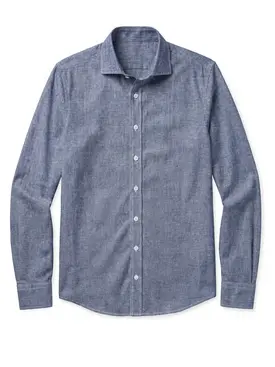 Camisa de lino grueso y resistente