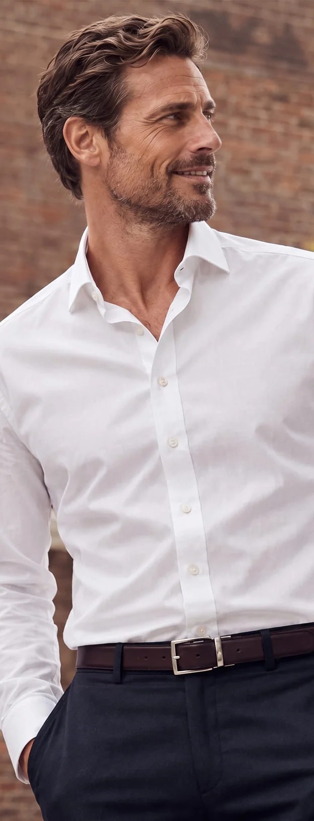 Camisa Thomas Mason Infroissable