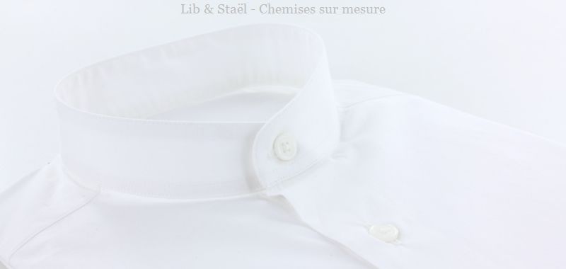 Camisa de popelina blanca lisa de fácil planchado